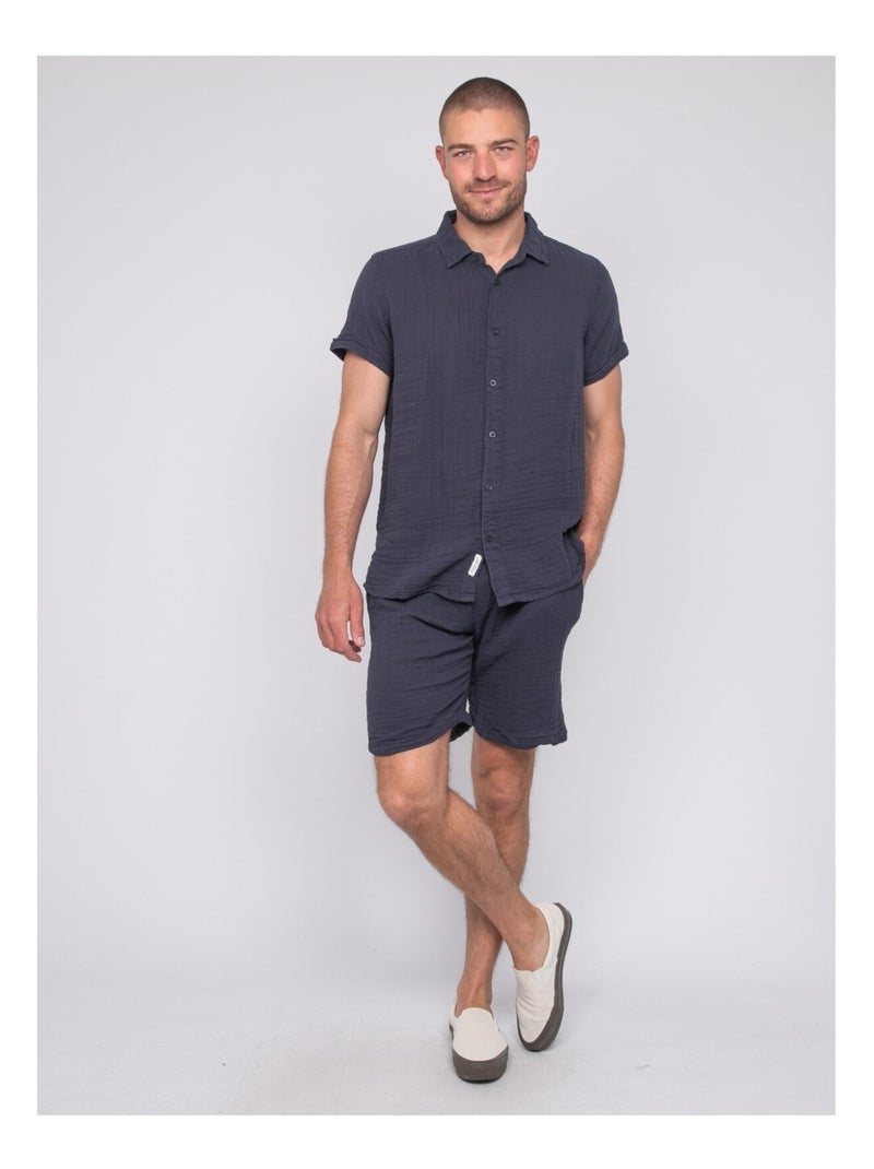 Bermuda BILMAKI Blu marino - Kiabi