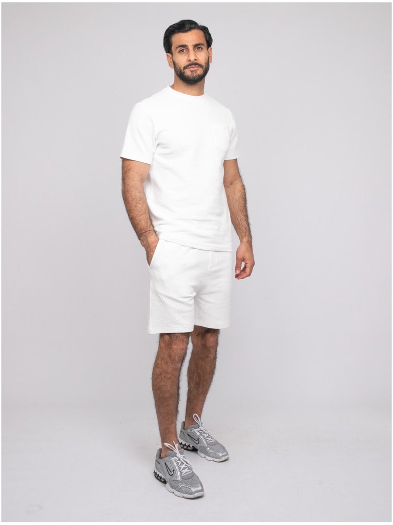 Bermuda BOMERLU Ecru - Kiabi