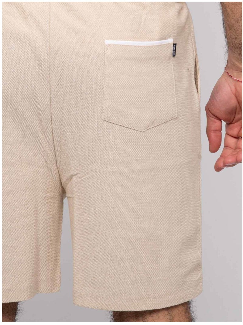 Bermuda BOMINAL Beige - Kiabi