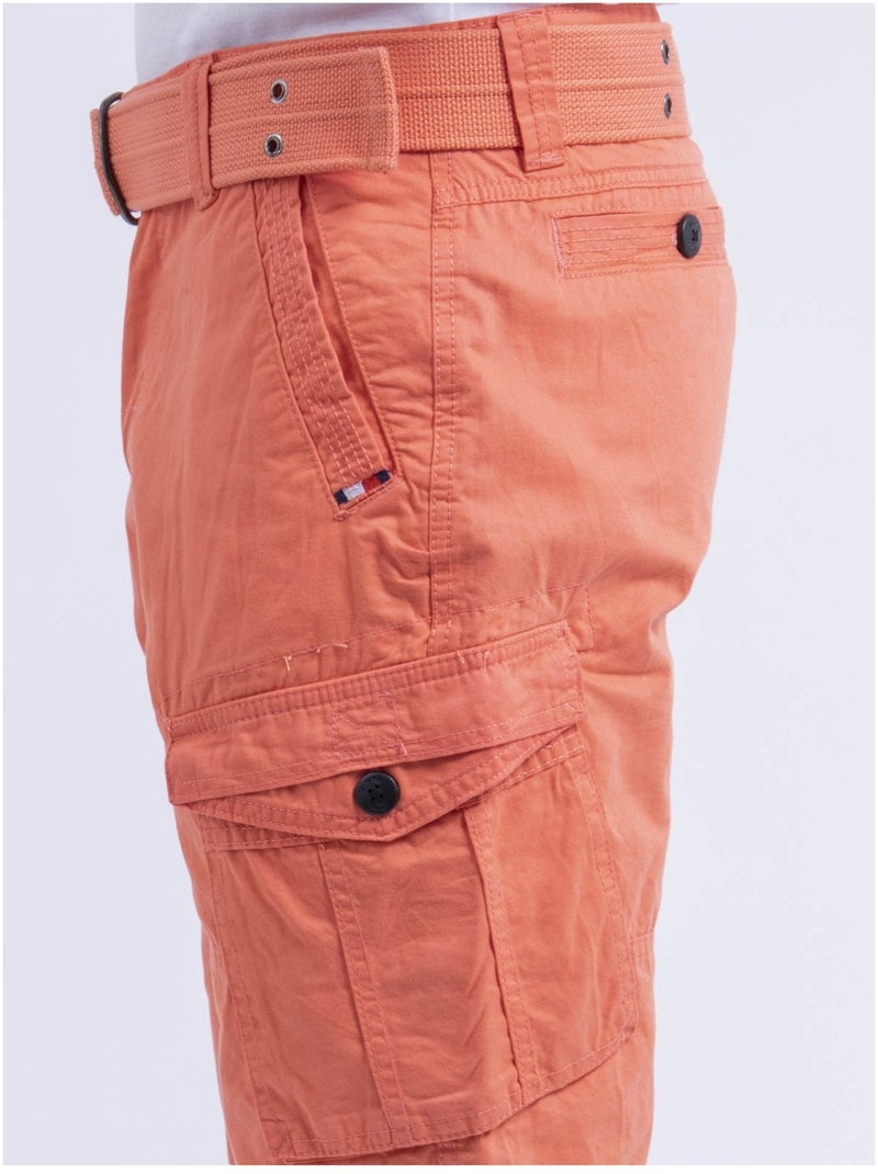 Bermuda cargo BASTAGONG Arancione corallo - Kiabi