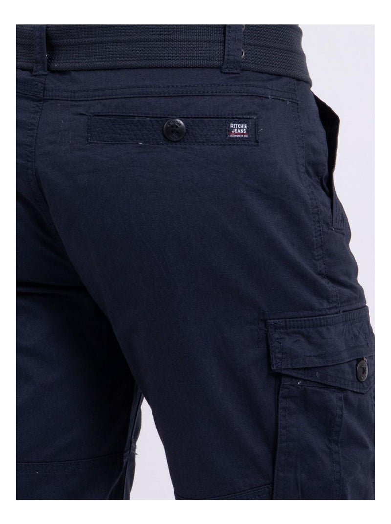 Bermuda cargo BASTAGONG Blu marino - Kiabi