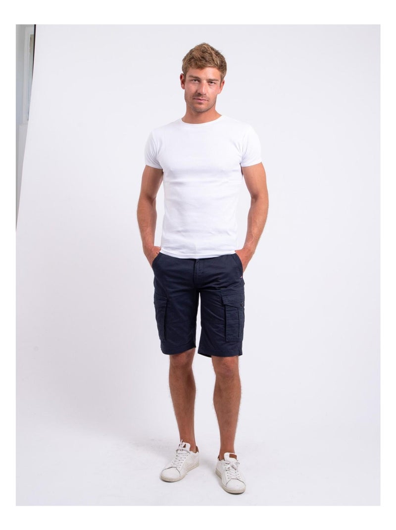 Bermuda cargo BASTAGONG Blu marino - Kiabi