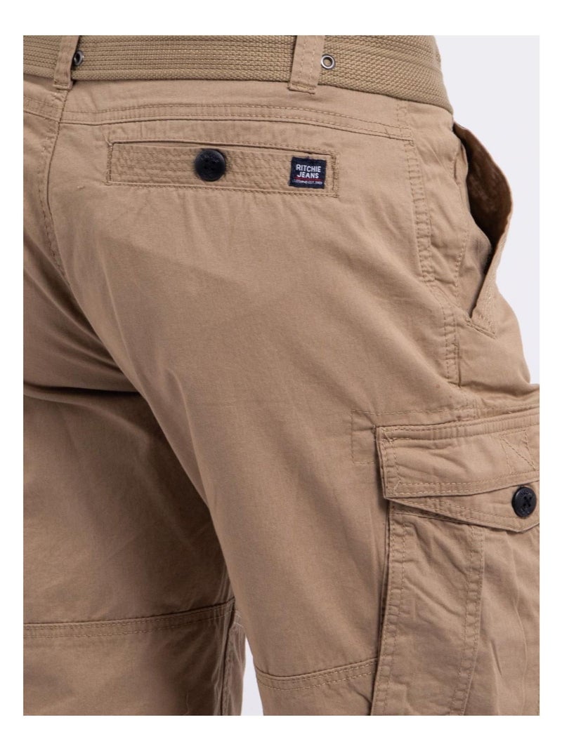 Bermuda cargo BASTAGONG Marrone - Kiabi