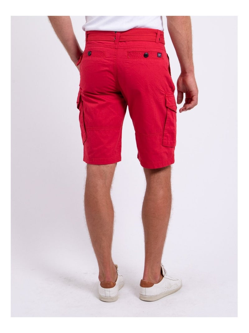 Bermuda cargo BASTAGONG Rosso - Kiabi
