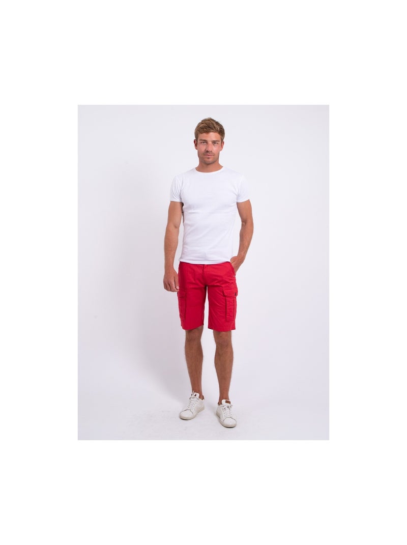 Bermuda cargo BASTAGONG Rosso - Kiabi