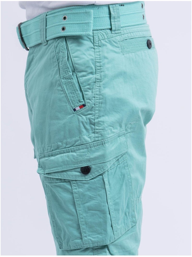 Bermuda cargo BASTAGONG Verde acqua - Kiabi