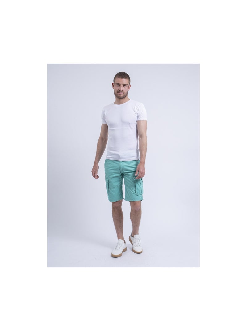 Bermuda cargo BASTAGONG Verde acqua - Kiabi
