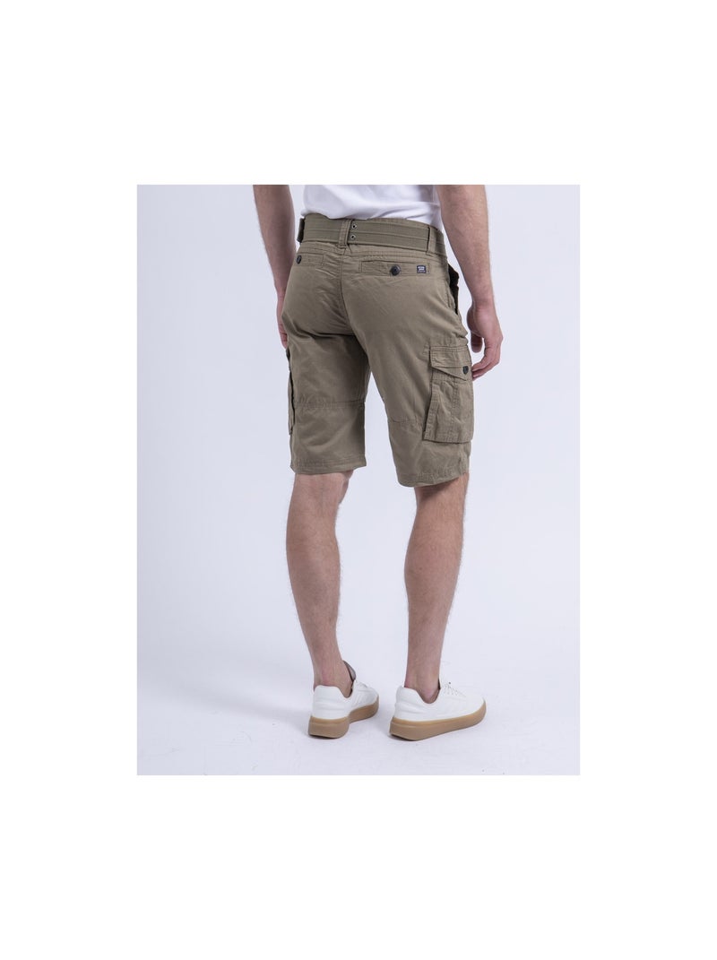 Bermuda cargo BASTAGONG Verde kaki chiaro - Kiabi