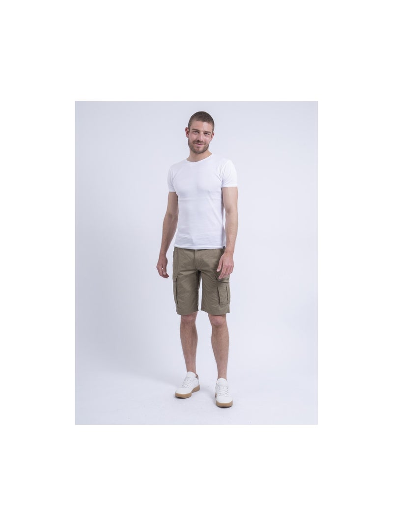 Bermuda cargo BASTAGONG Verde kaki chiaro - Kiabi