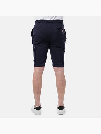 Bermuda cargo in maglia piquè