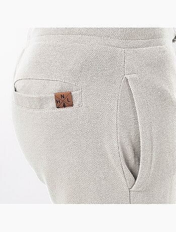 Bermuda cargo in maglia piquè