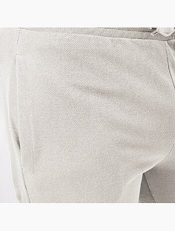 Bermuda cargo in maglia piquè