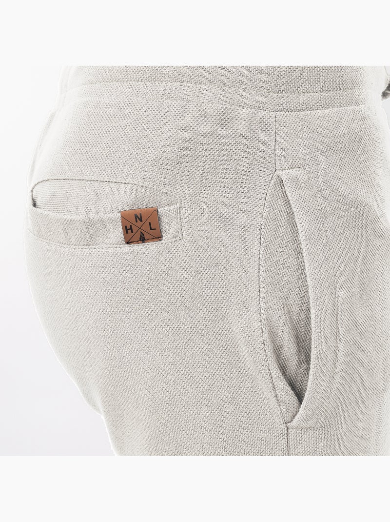 Bermuda cargo in maglia piquè Ecru - Kiabi