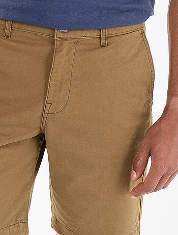 Bermuda chino a tinta unita