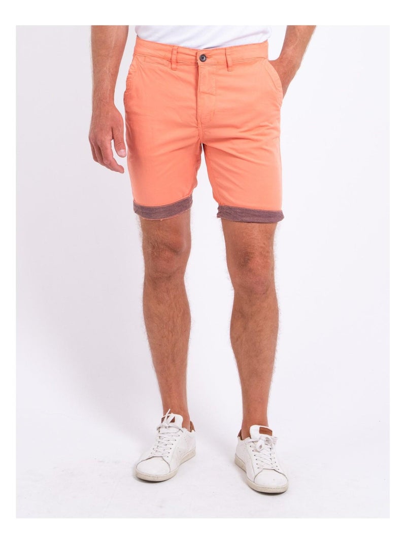 Bermuda chino BAZY Arancione corallo - Kiabi