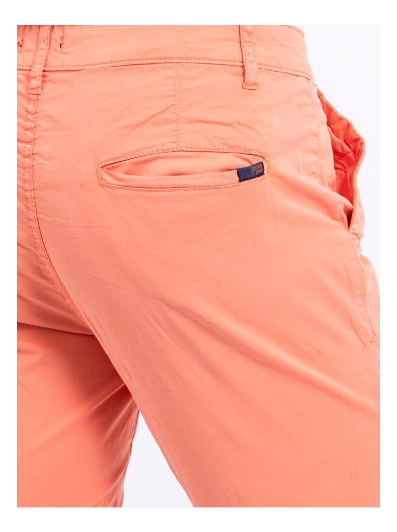 Bermuda chino BAZY Arancione corallo - Kiabi