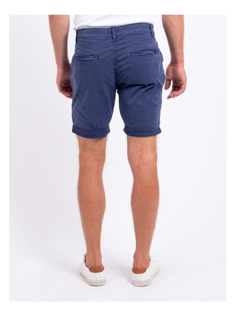Bermuda chino BAZY Blu marino - Kiabi