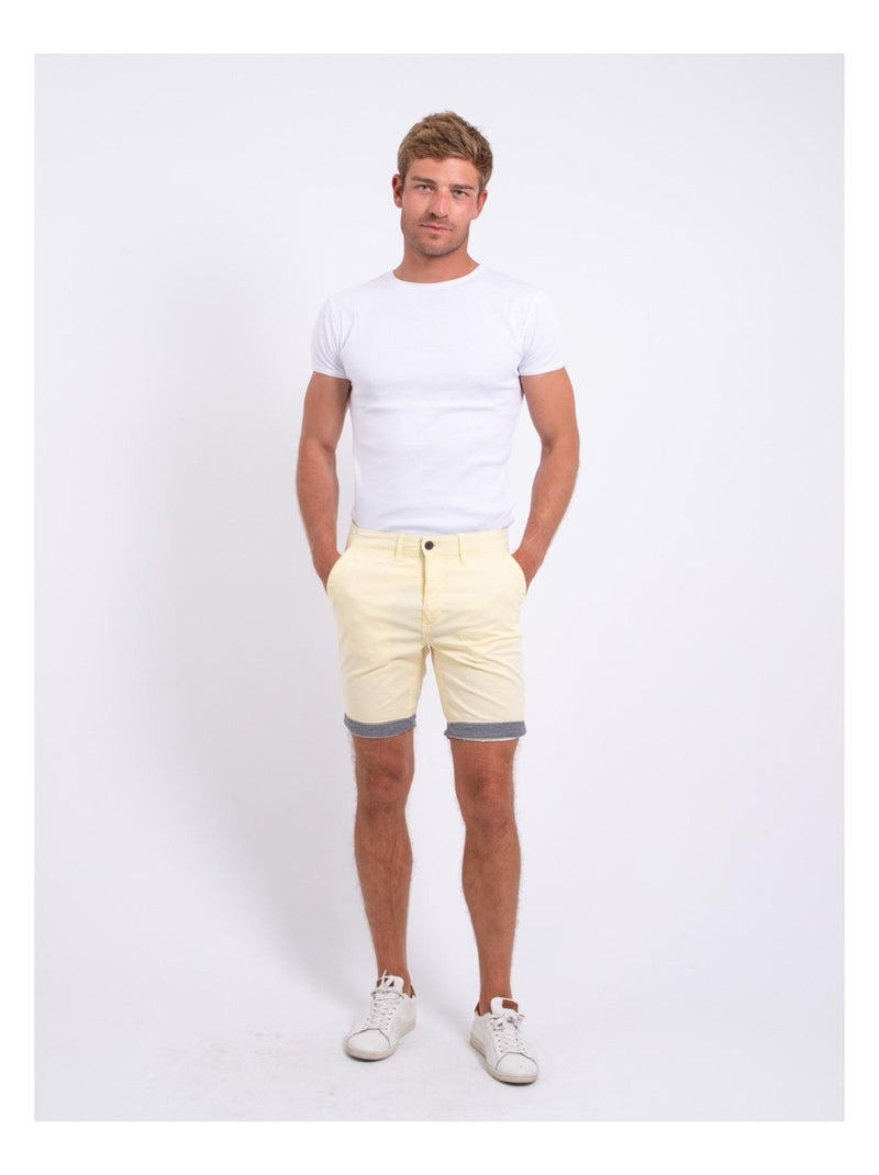 Bermuda chino BAZY Giallo - Kiabi