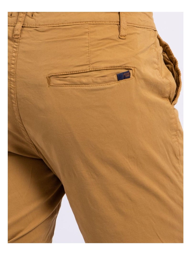 Bermuda chino BAZY Senape - Kiabi
