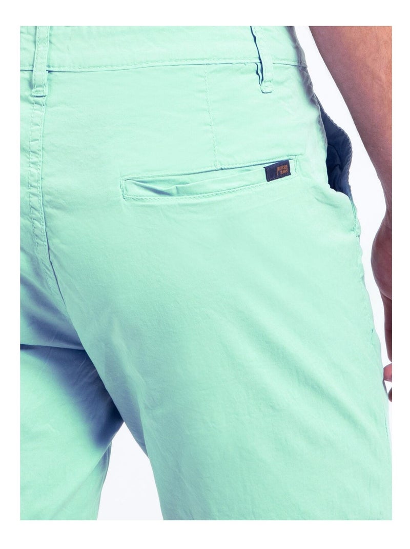 Bermuda chino BAZY Verde - Kiabi