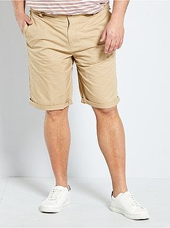 Taglie forti Uomo - Bermuda chino - Kiabi