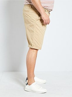 Taglie forti Uomo - Bermuda chino - Kiabi