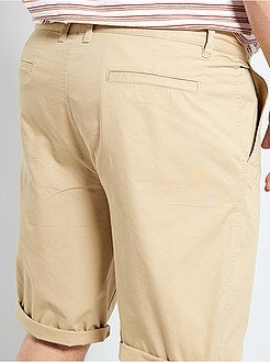 Taglie forti Uomo - Bermuda chino - Kiabi