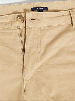 Taglie forti Uomo - Bermuda chino - Kiabi