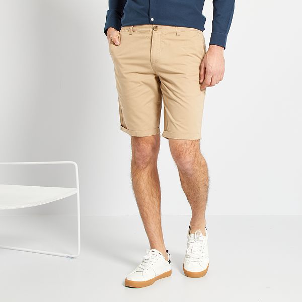 bermuda uomo beige