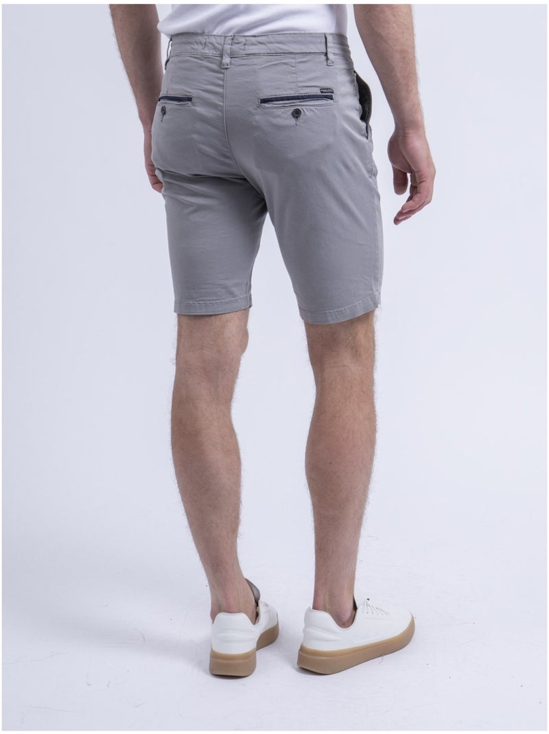 Bermuda chino BERKLARO Grigio chiaro - Kiabi