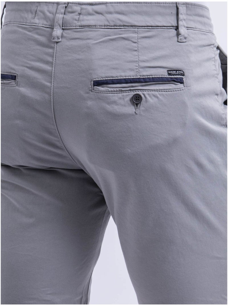 Bermuda chino BERKLARO Grigio chiaro - Kiabi