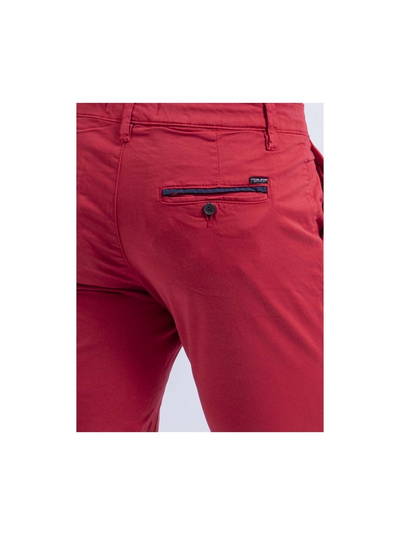Bermuda chino BERKLARO Rosso - Kiabi