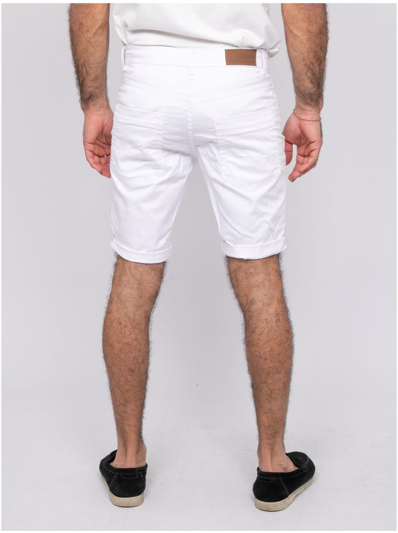 Bermuda chino BLOCHELLI Bianco - Kiabi