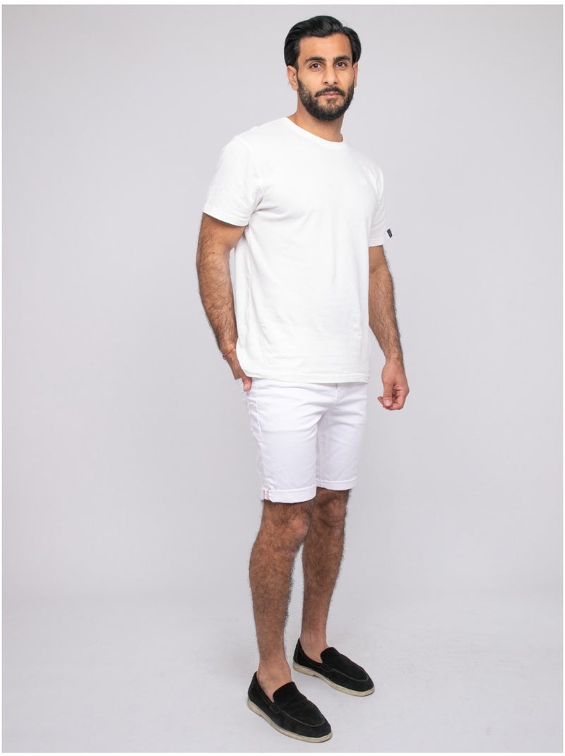 Bermuda chino BLOCHELLI Bianco - Kiabi