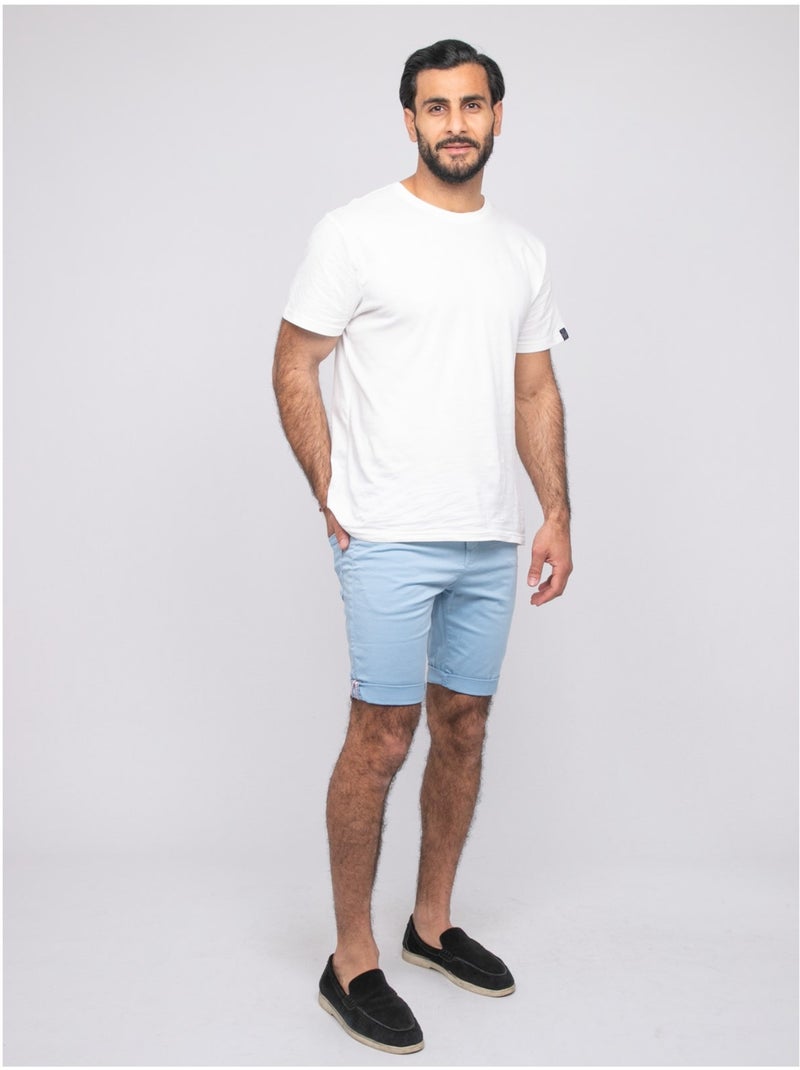 Bermuda chino BLOCHELLI Blu cielo - Kiabi