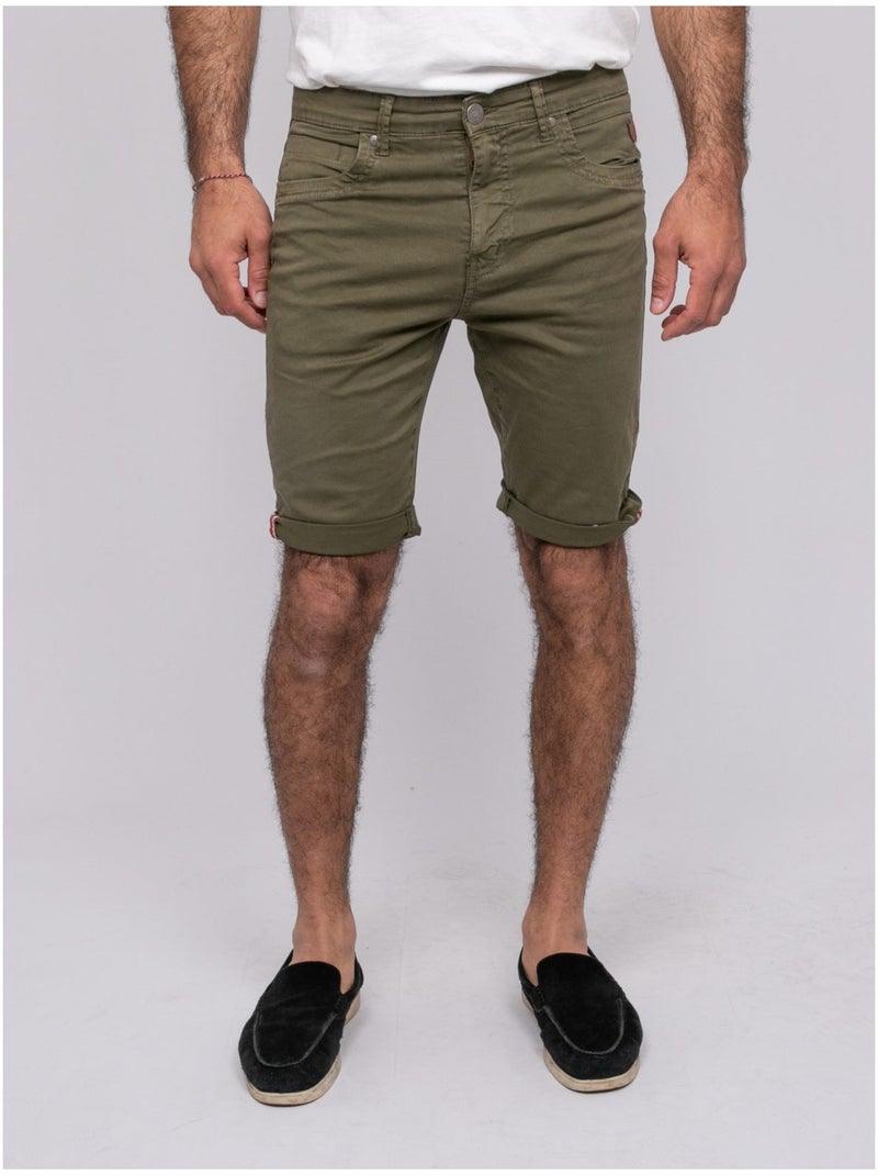 Bermuda chino BLOCHELLI Cachi - Kiabi