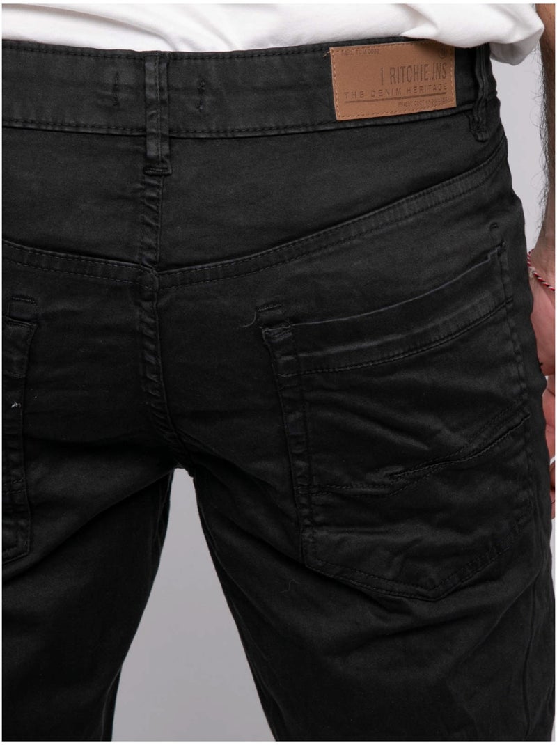 Bermuda chino BLOCHELLI Nero - Kiabi