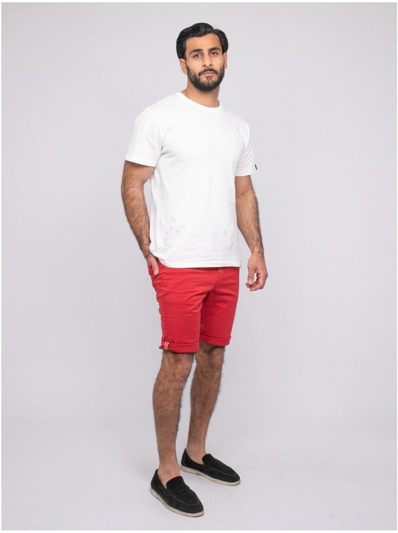 Bermuda chino BLOCHELLI Rosso - Kiabi