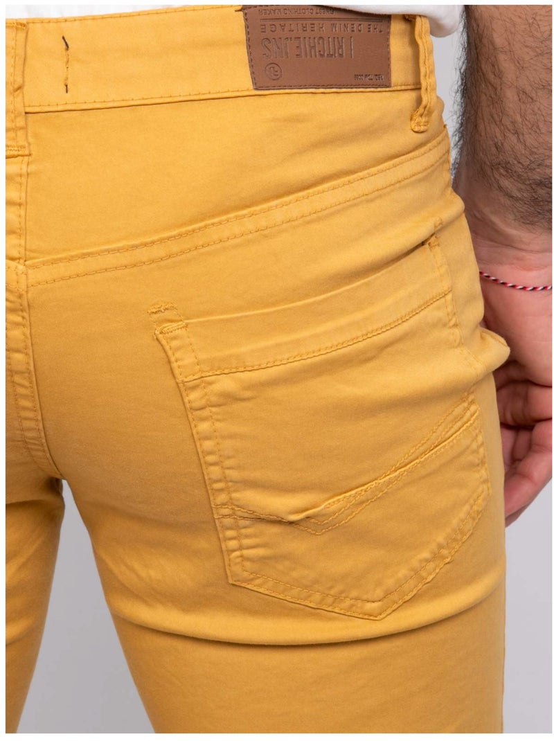 Bermuda chino BLOCHELLI Senape - Kiabi