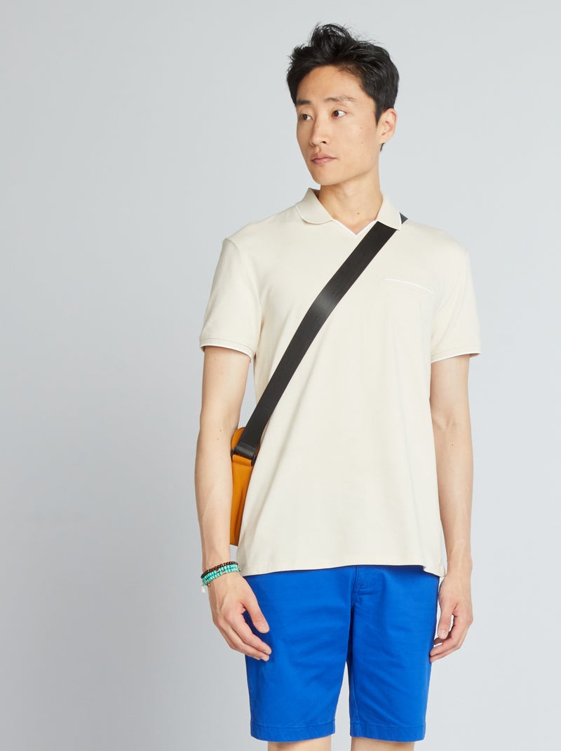 Bermuda chino blu - Kiabi