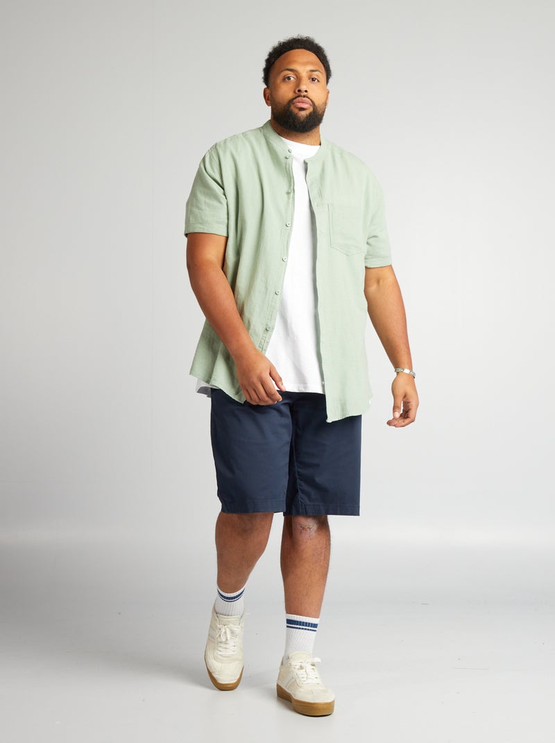 Bermuda chino blu - Kiabi