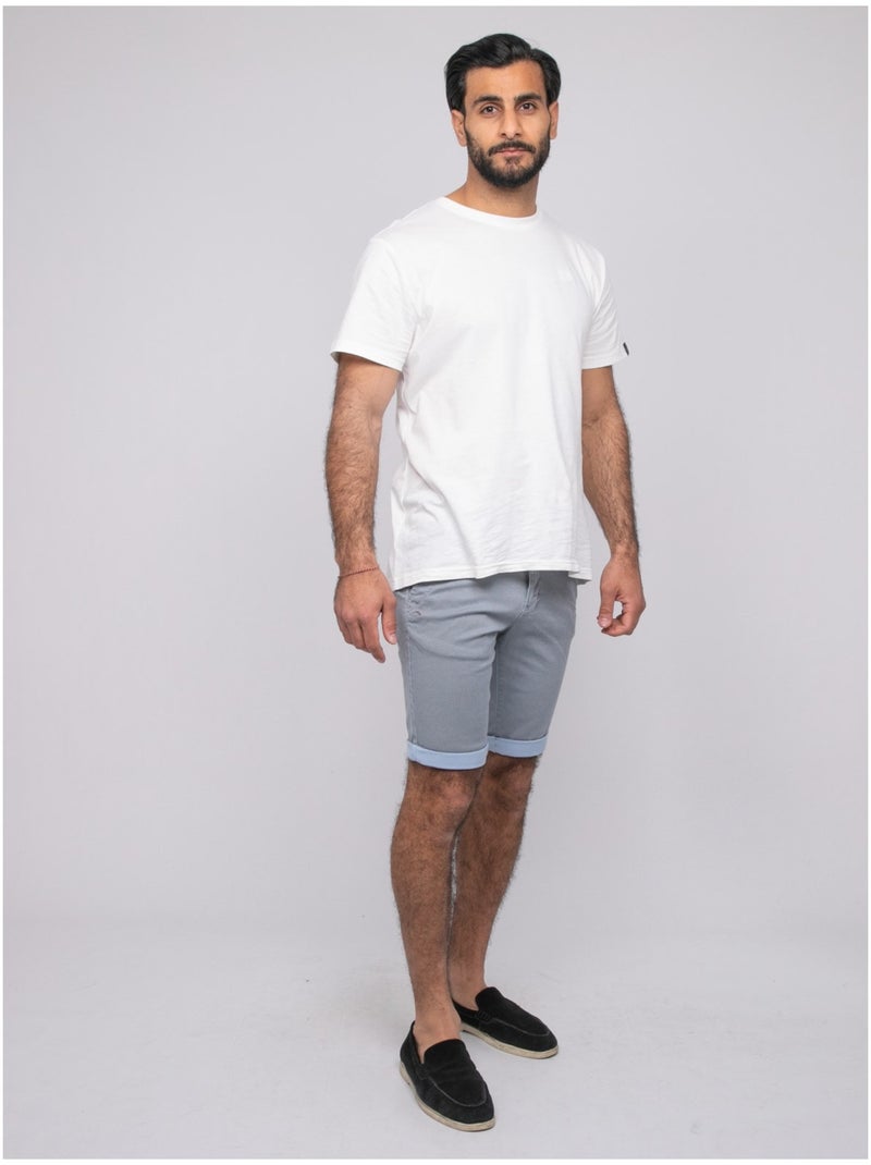 Bermuda chino BODELTA Blu cielo - Kiabi