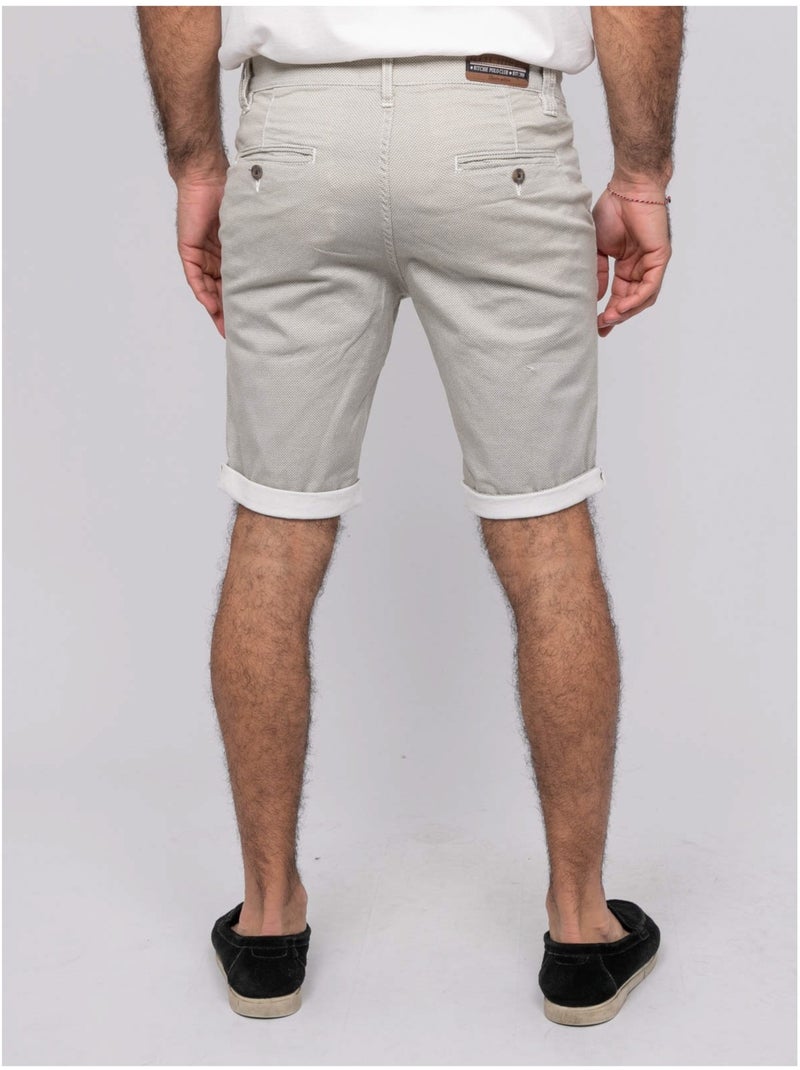 Bermuda chino BODELTA Ecru - Kiabi