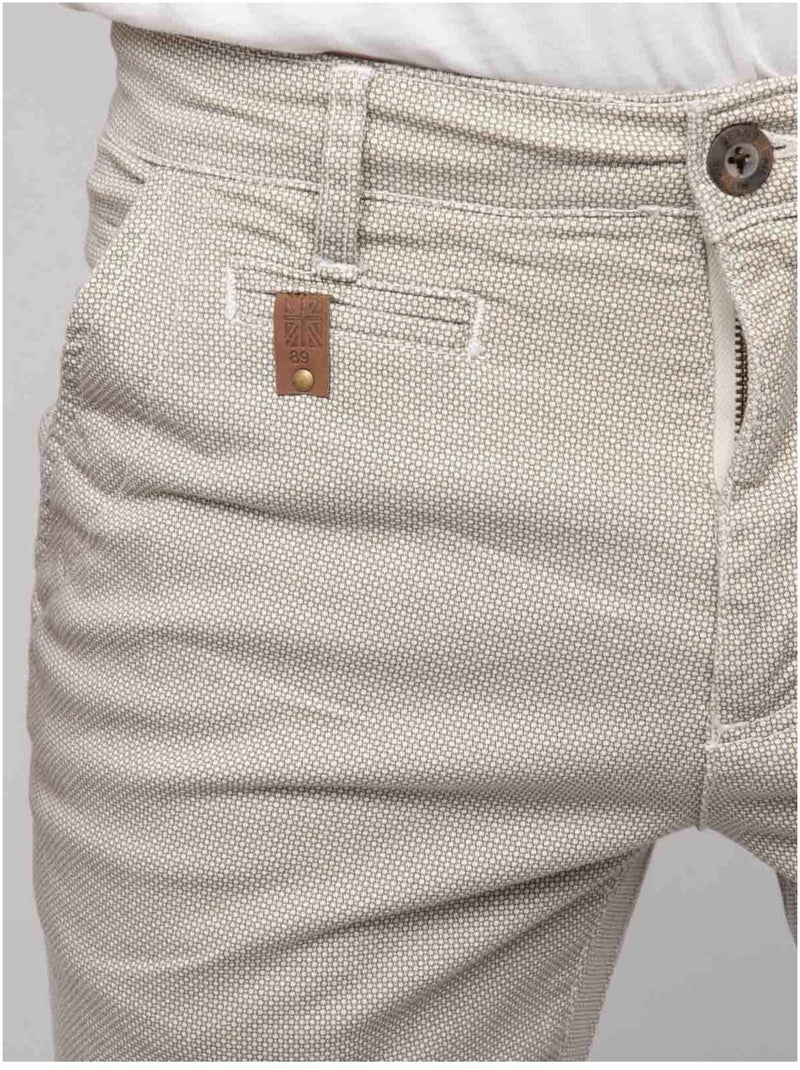 Bermuda chino BODELTA Ecru - Kiabi