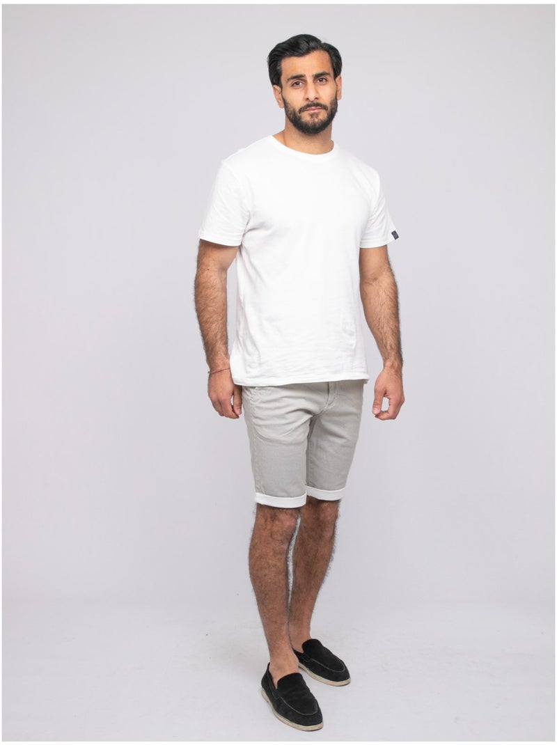 Bermuda chino BODELTA Ecru - Kiabi