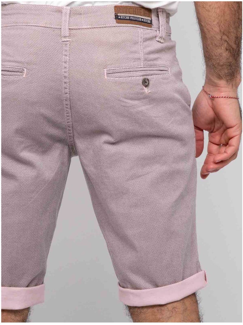 Bermuda chino BODELTA Rosa - Kiabi
