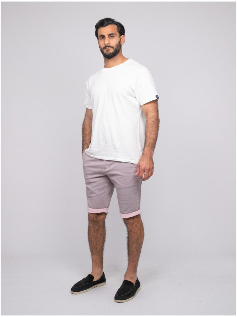 Bermuda chino BODELTA Rosa - Kiabi