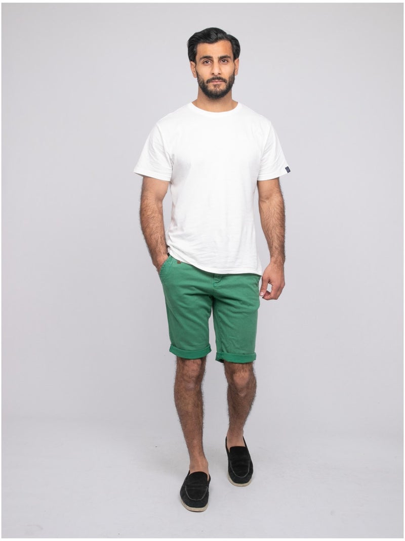 Bermuda chino BODELTA Verde - Kiabi