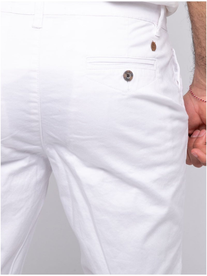 Bermuda chino BOLSTER Bianco - Kiabi