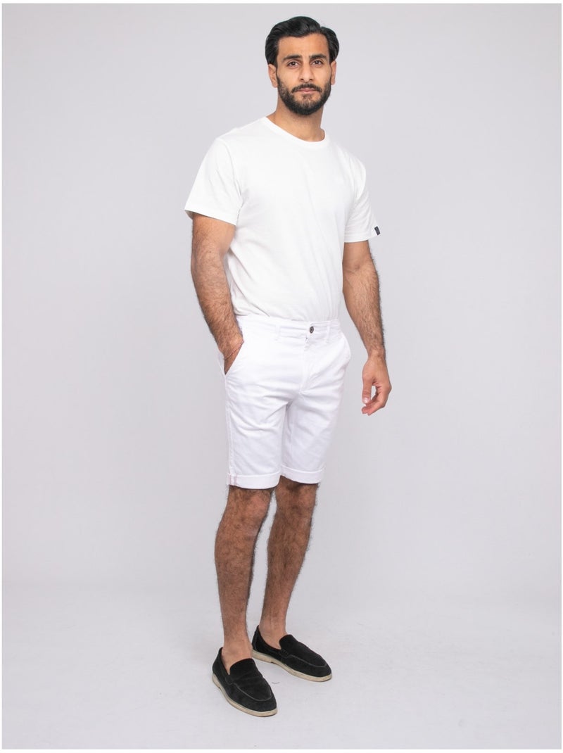 Bermuda chino BOLSTER Bianco - Kiabi
